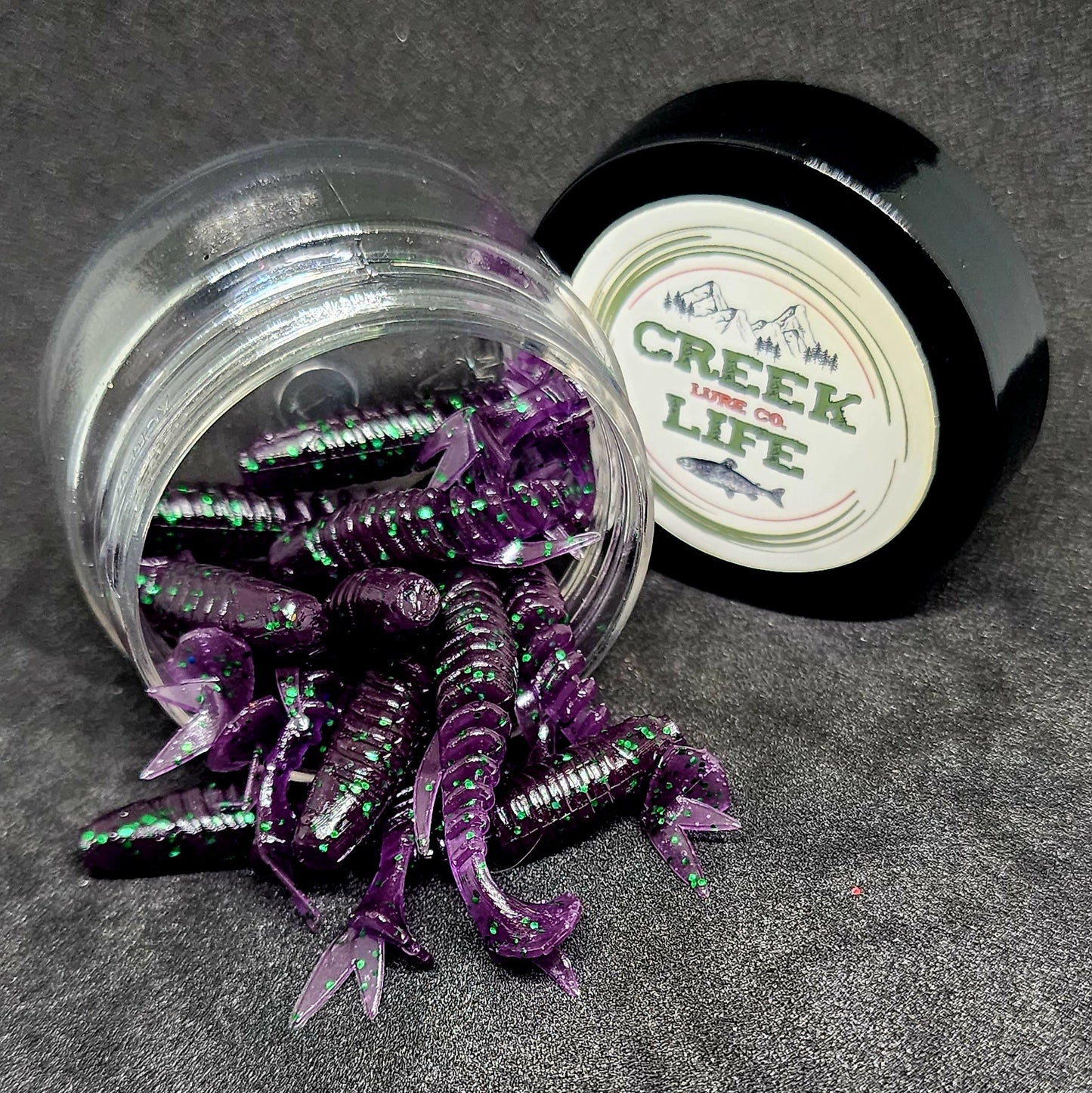 Tennessee Creek Shark 2 Inch Soft Plastic Swimbait Jar