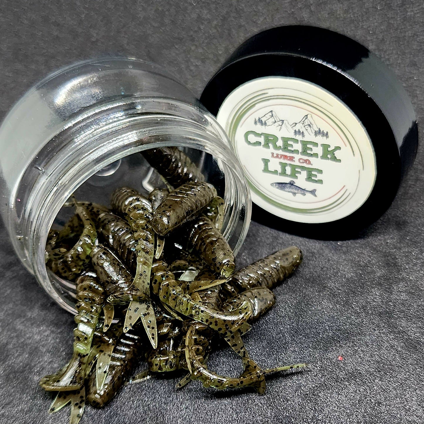 Tennessee Creek Shark 2 Inch Soft Plastic Swimbait Jar