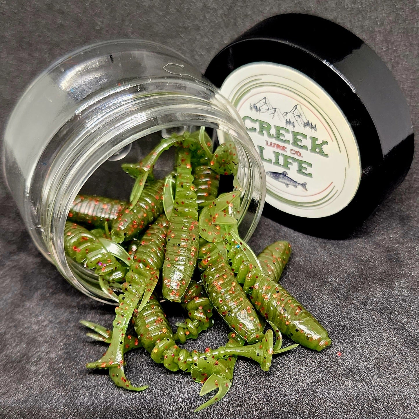 Tennessee Creek Shark 2 Inch Soft Plastic Swimbait Jar