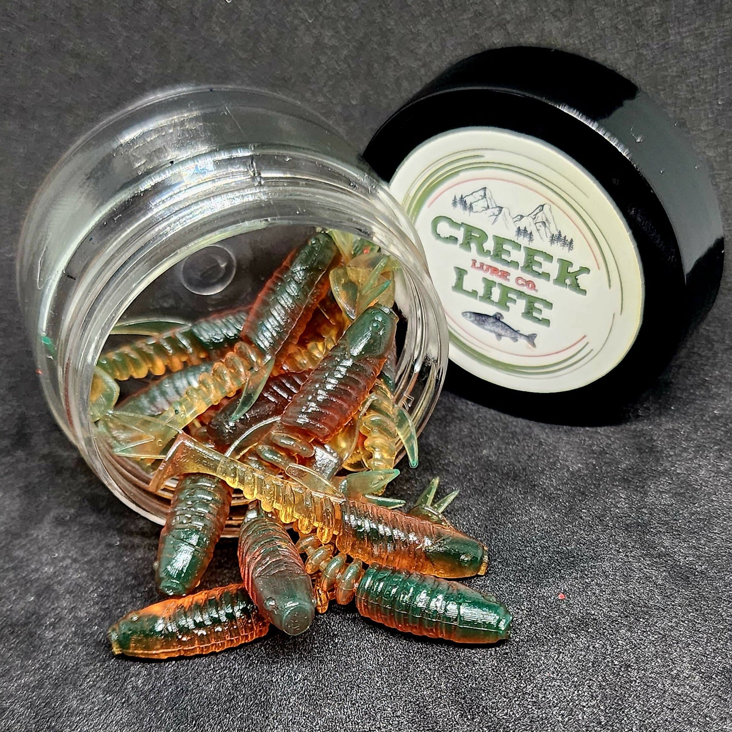 Tennessee Creek Shark 2 Inch Soft Plastic Swimbait Jar