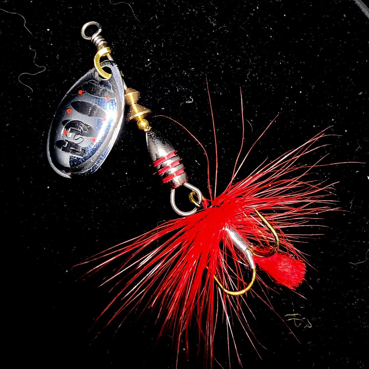 Tungsten Inline Spinner Spin N Grin One Eighth Ounce Lure