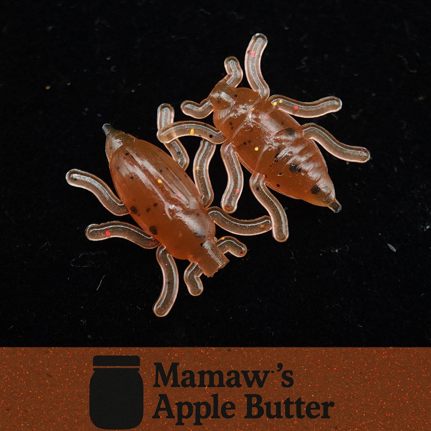 Toe Biter Micro Beetle Soft Plastics Jar Pack 8 Lures