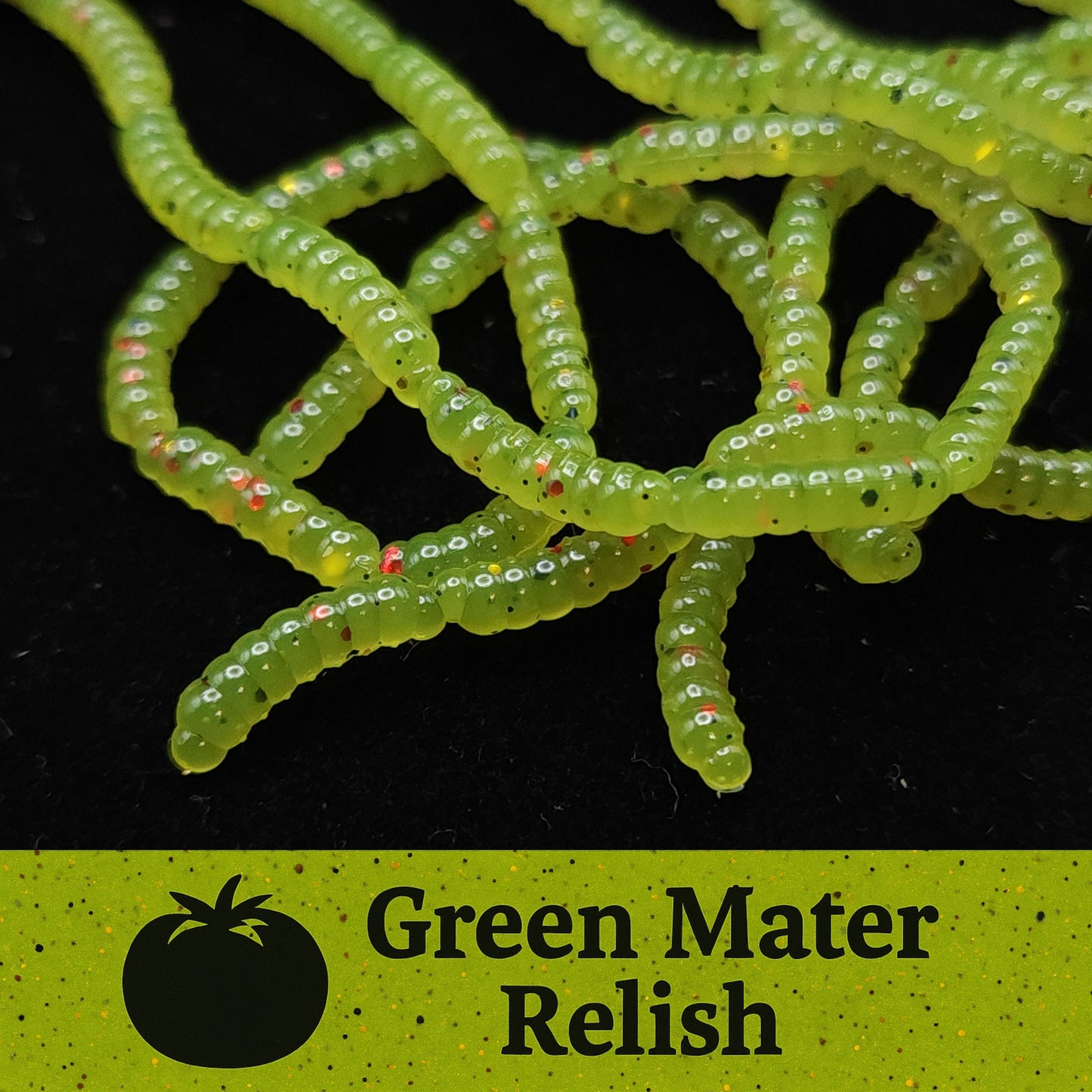 Jar Of Half Inch Micro Maggot Fly Larvae Apple Maggot Lure