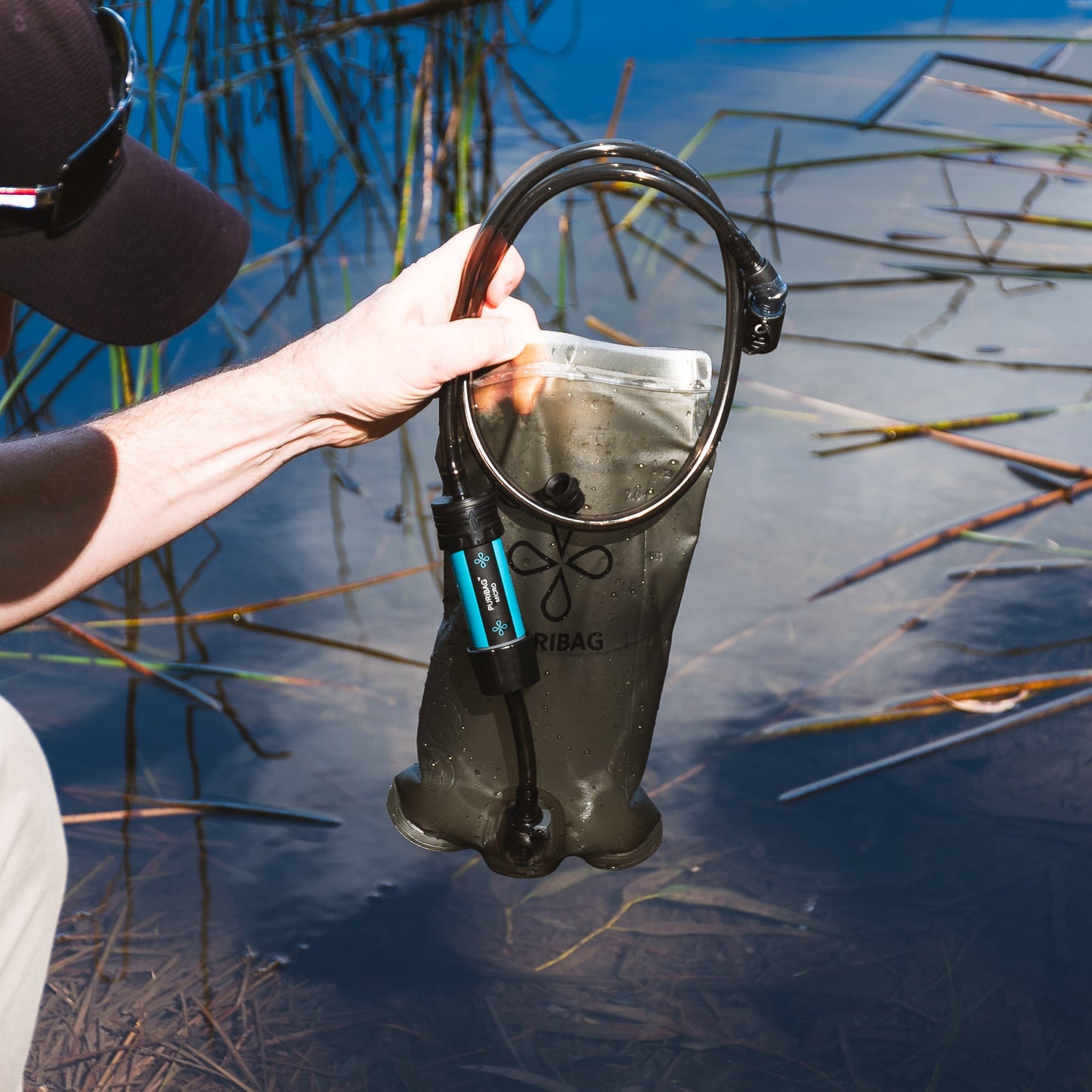 Puribag Adventure 2L Hydration Bladder With Filter System