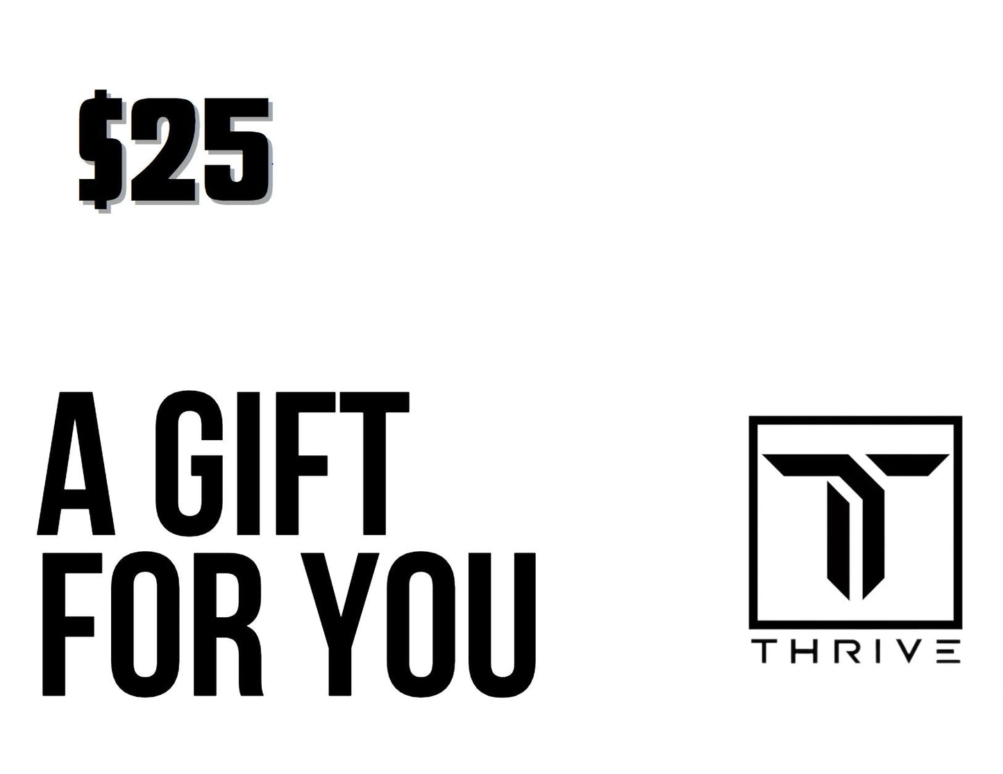 Thrive Pickleball Digital Gift Card Instant Email Delivery