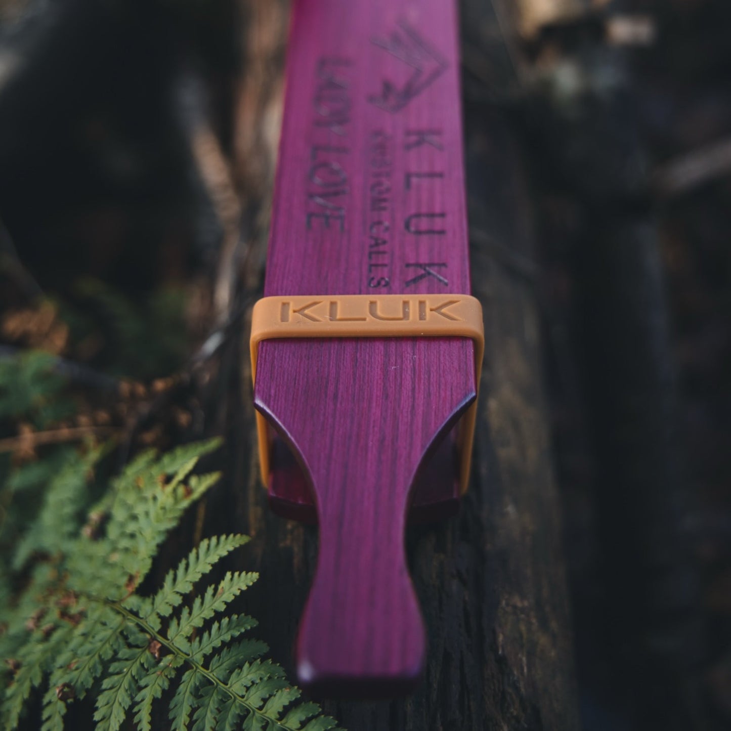 Lady Love Walnut Box Call With Purple Heart Lid Turkey Call