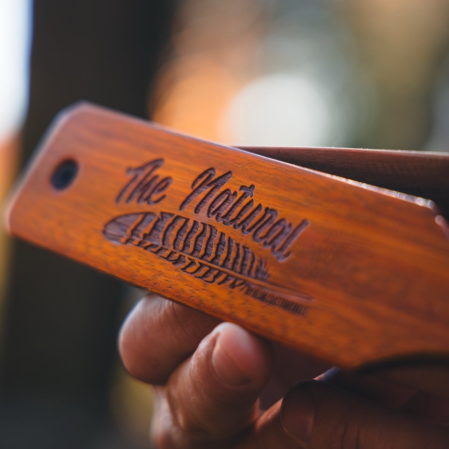The Natural Box Call Walnut Box With Bloodwood Lid Premium