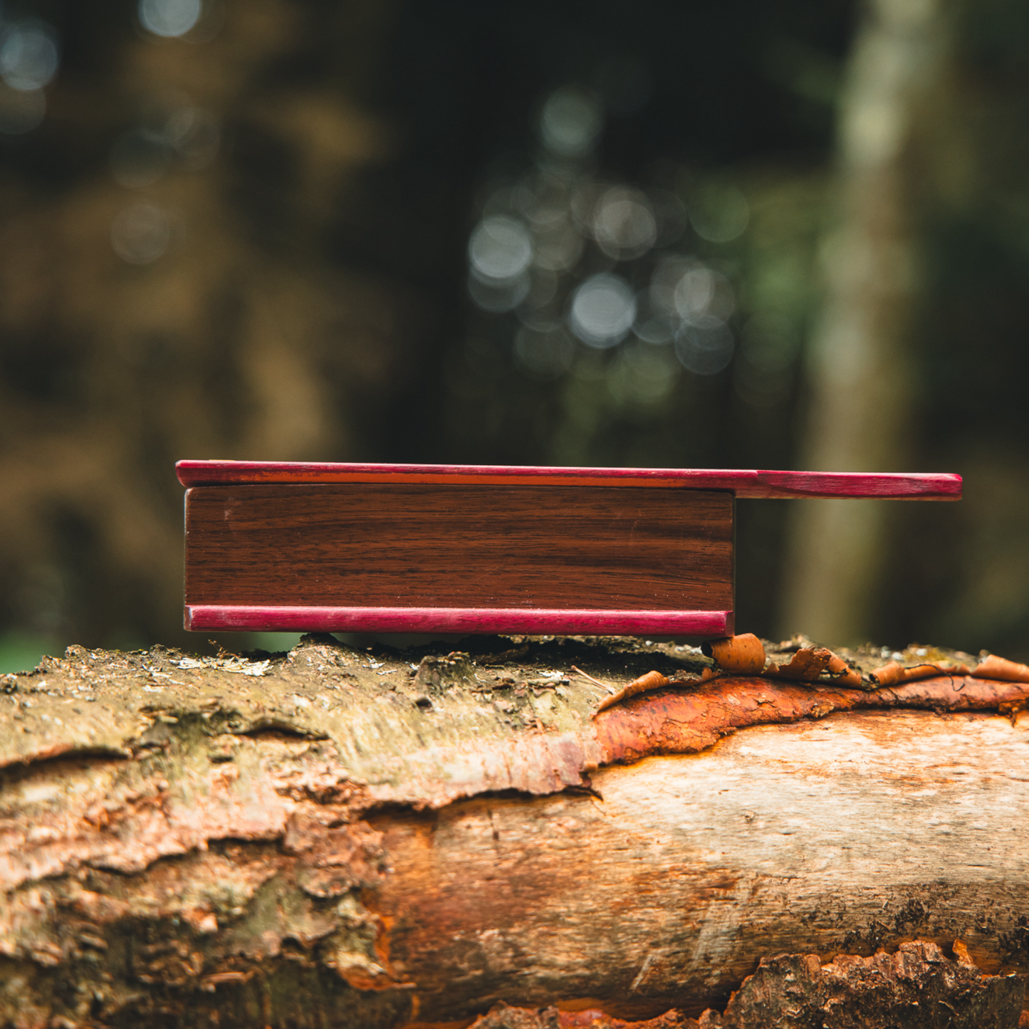 Lady Love Walnut Box Call With Purple Heart Lid Turkey Call
