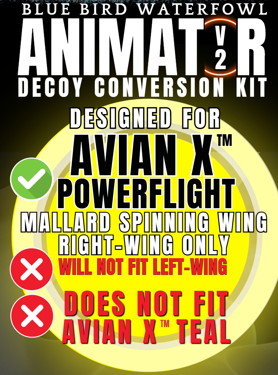 Animator V2 Avian X Right Side Camshaft Kit Motion Decoy