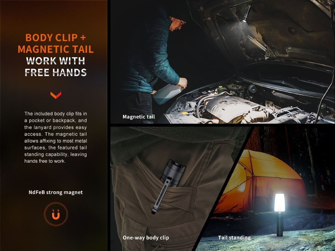 Fenix E35R High Performance Rechargeable LED Flashlight