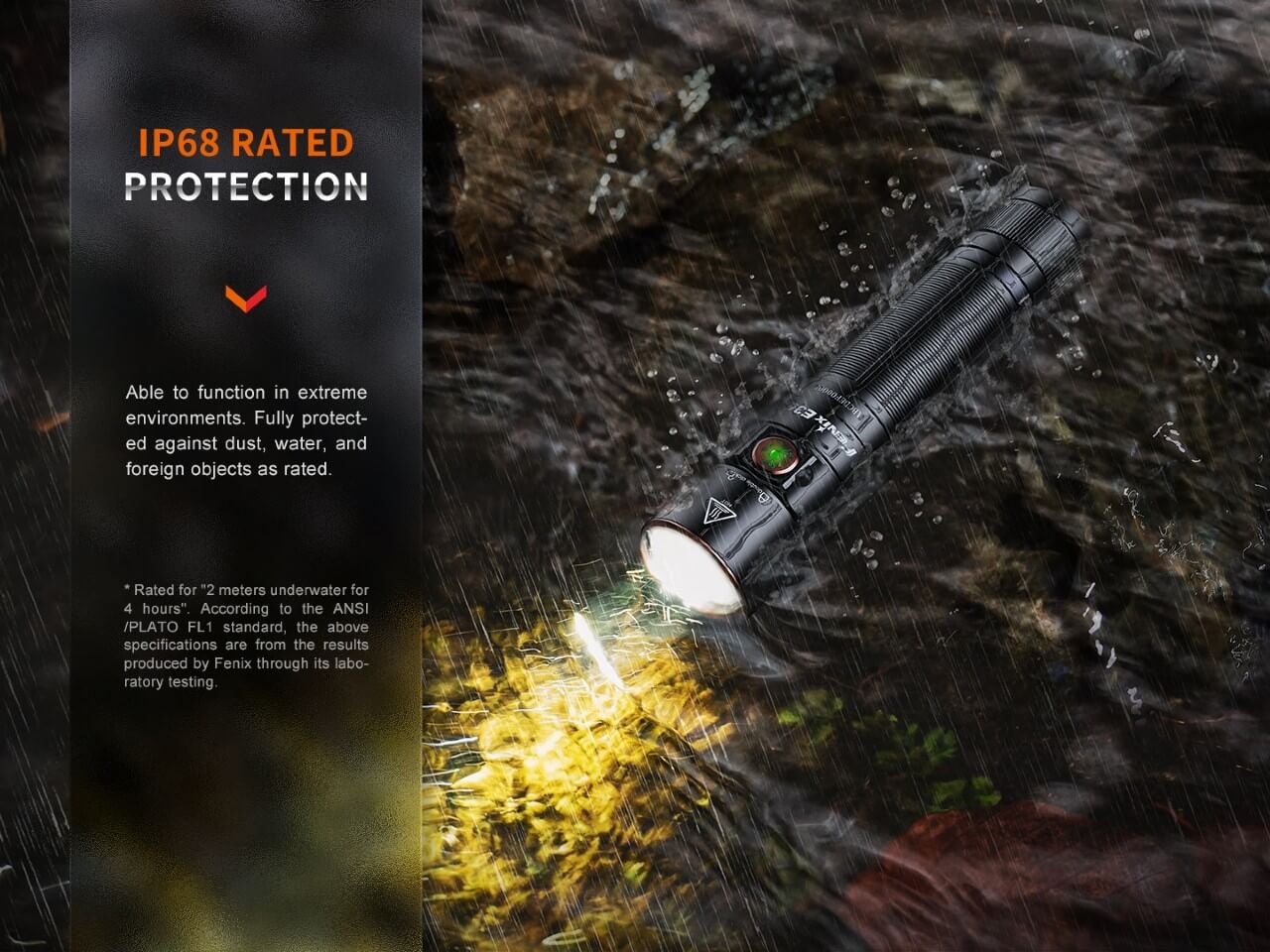 Fenix E35R High Performance Rechargeable LED Flashlight