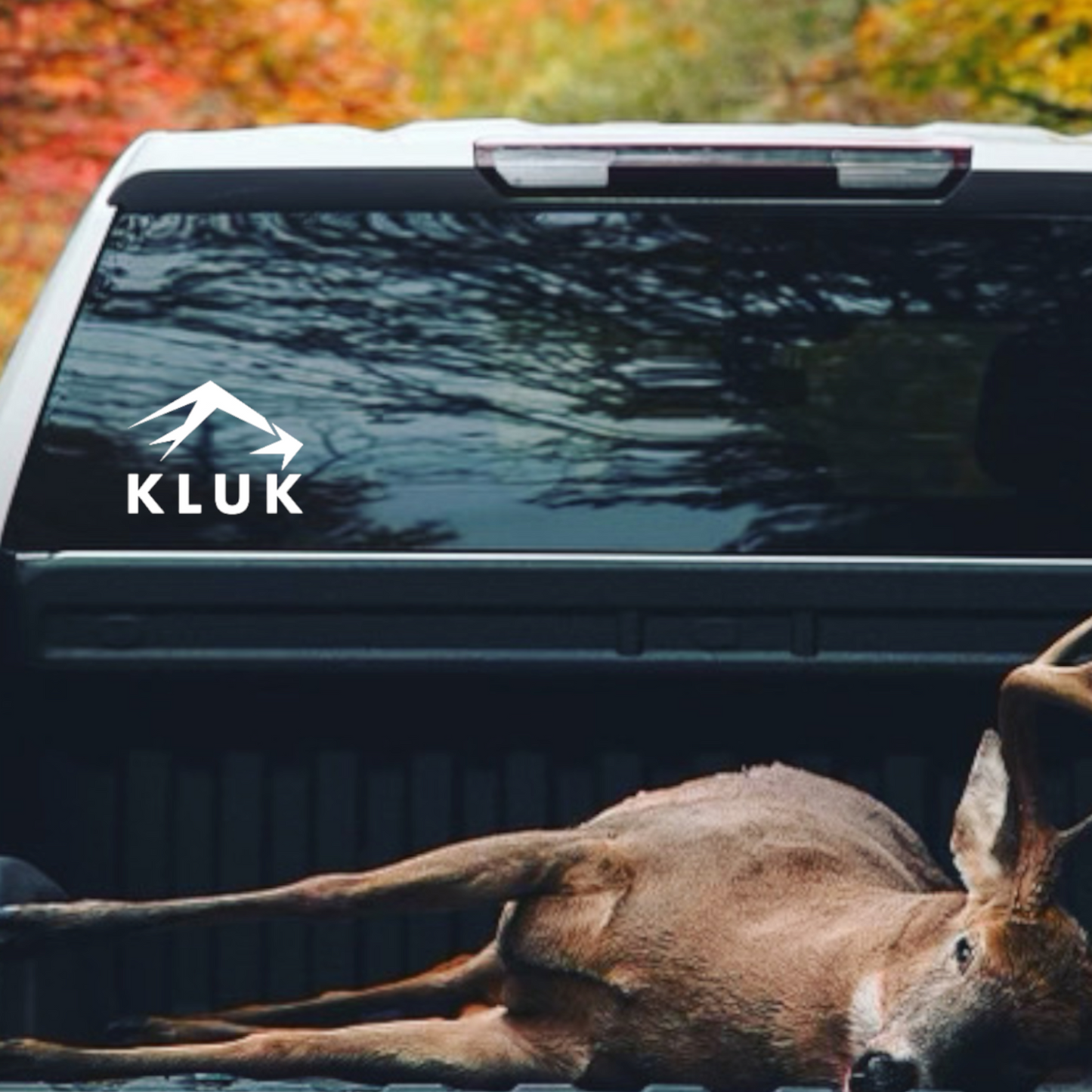 KLUK Window Decal Logo USA Sticker Premium 5.75x4.5 Inches