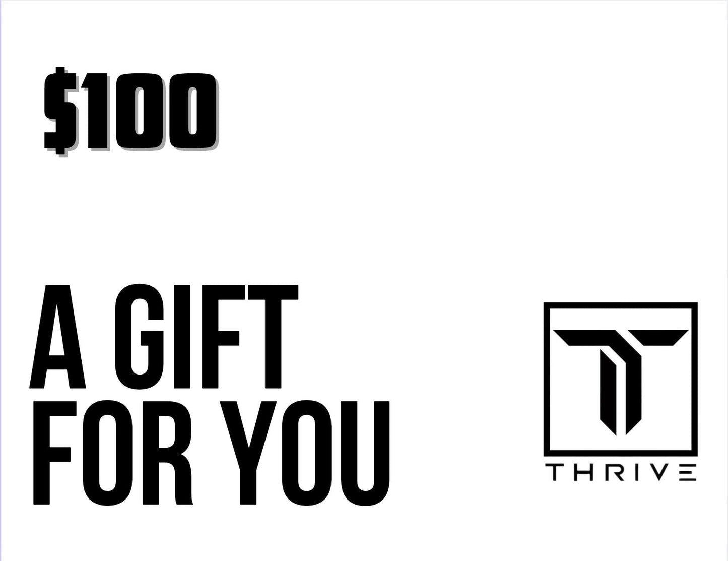 Thrive Pickleball Digital Gift Card Instant Email Delivery