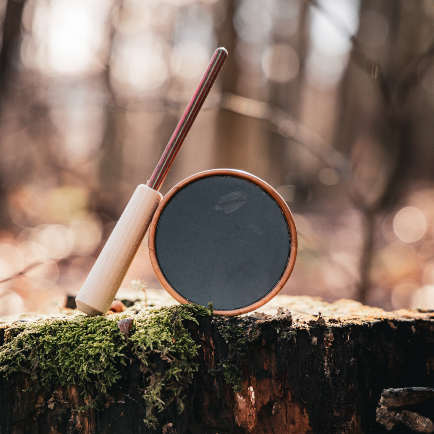 Cherry Slate Pot Call With Dymondwood Striker Turkey Call