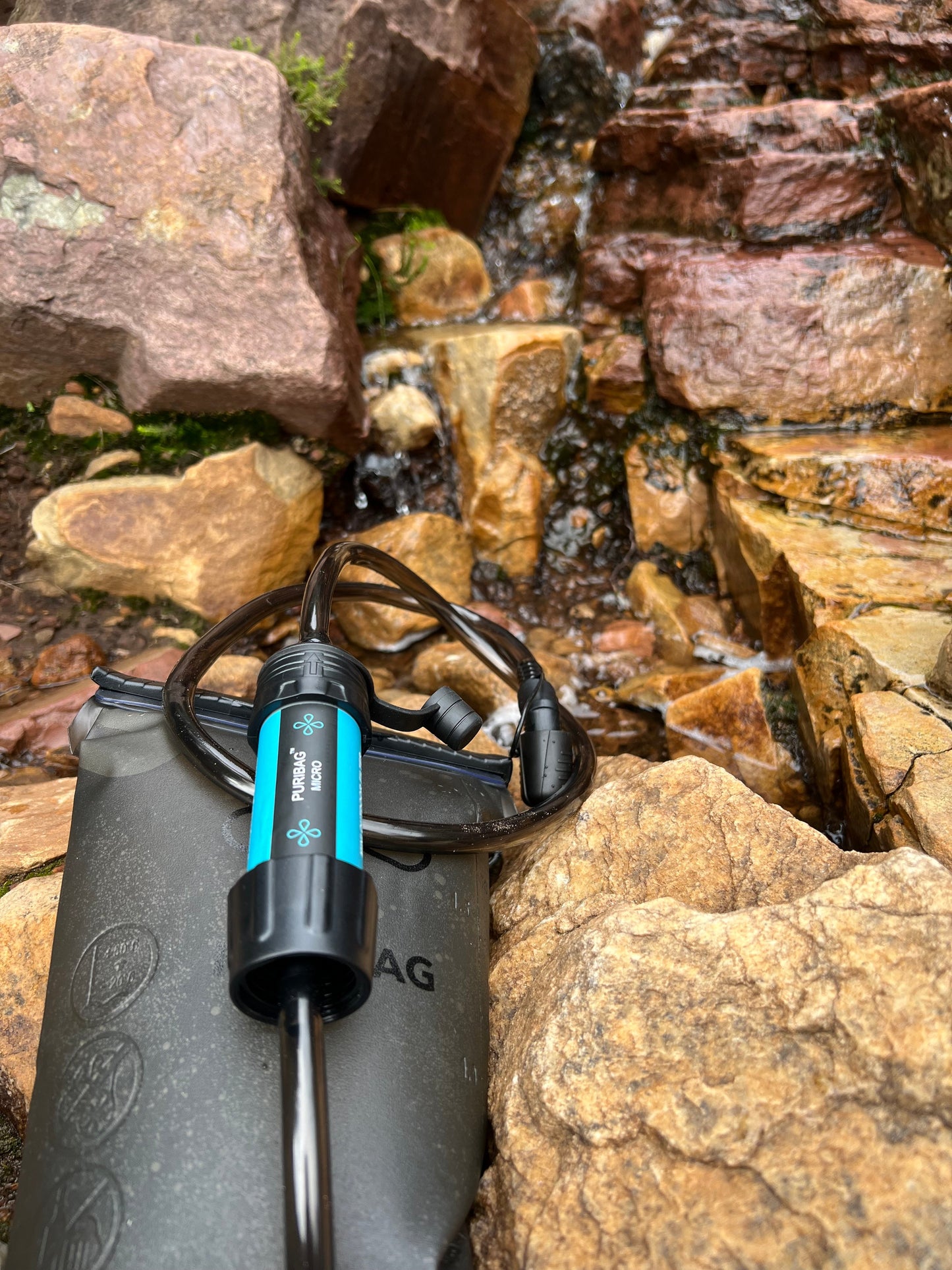 Puribag Adventure 2L Hydration Bladder With Filter System