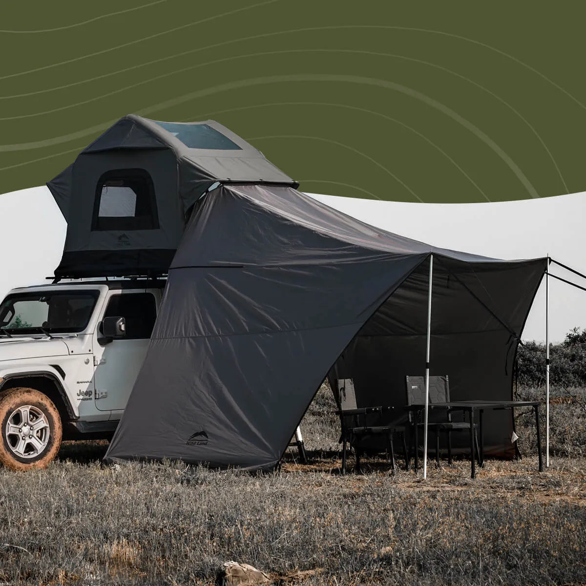 Wild Land Universal Connector For Car Rooftop Tents