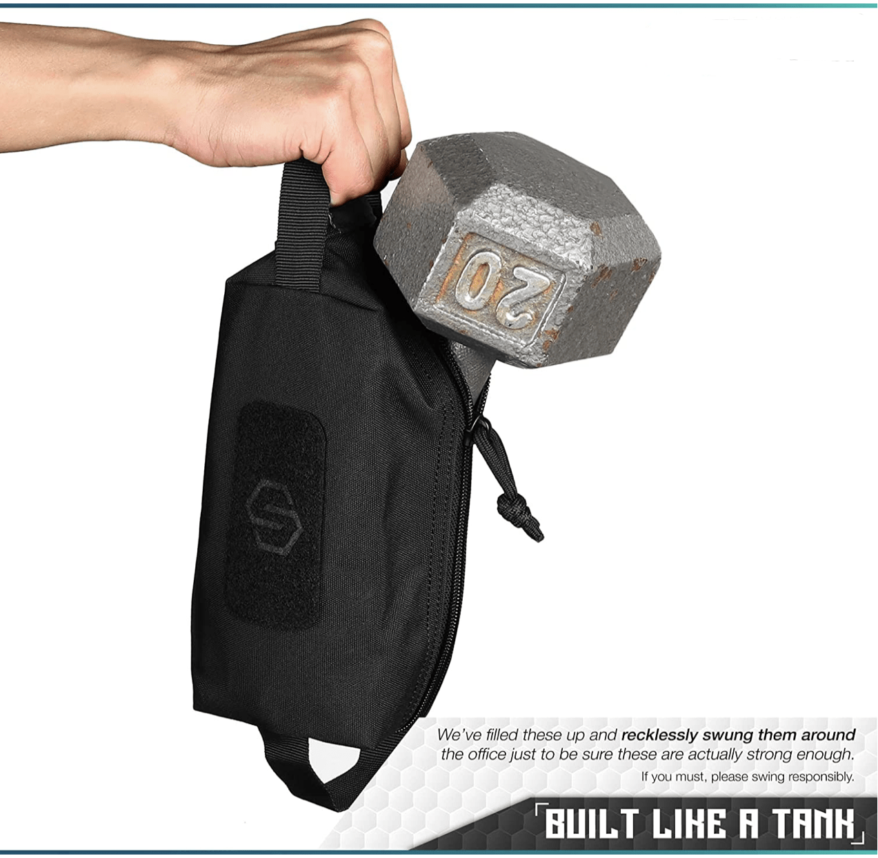 Soft Tactical Ammo Pouch Storage With 2 Writable ID Patches