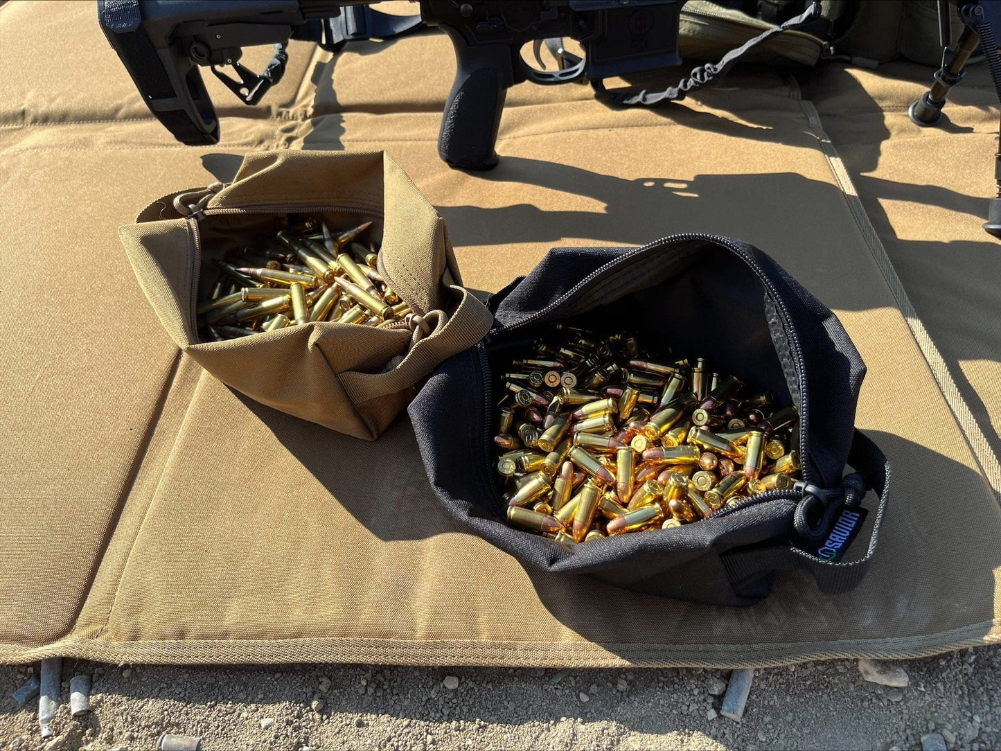 Soft Tactical Ammo Pouch Storage With 2 Writable ID Patches