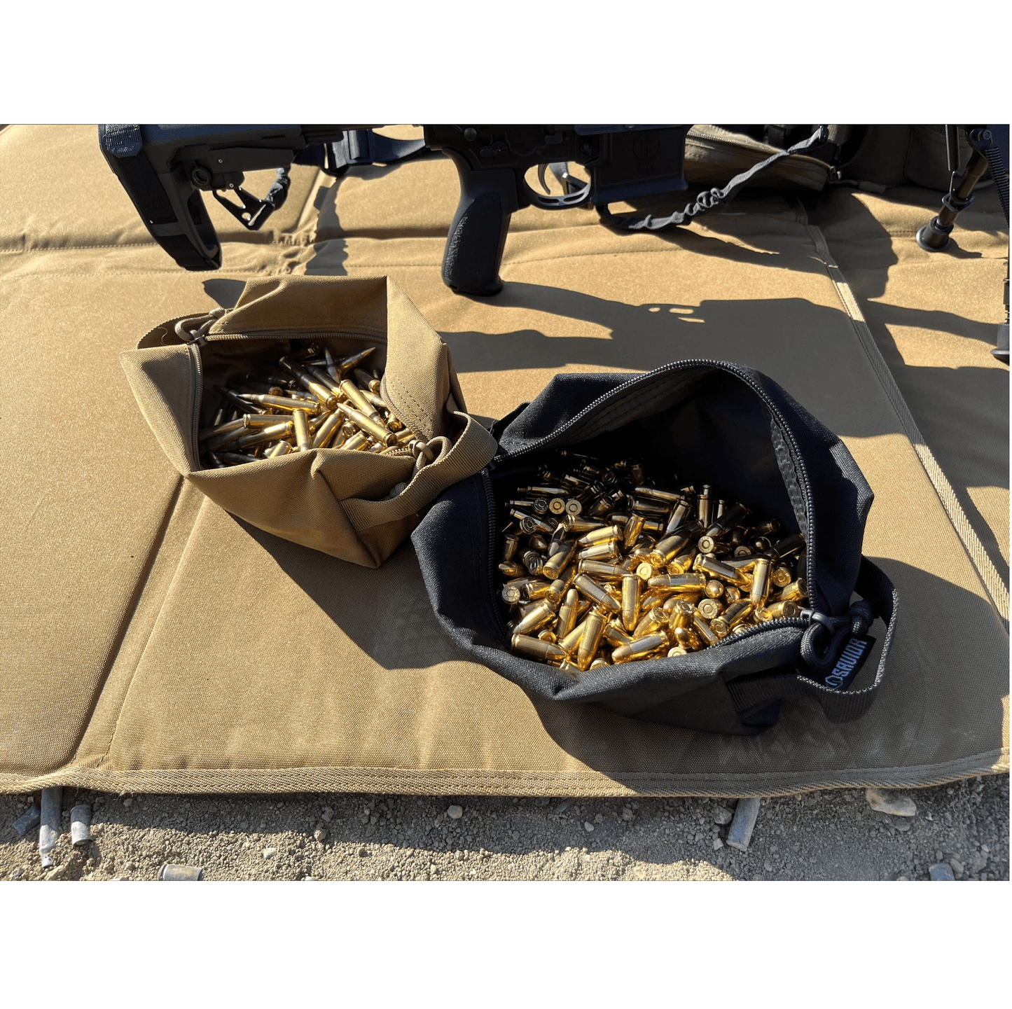 Soft Tactical Ammo Pouch Storage With 2 Writable ID Patches