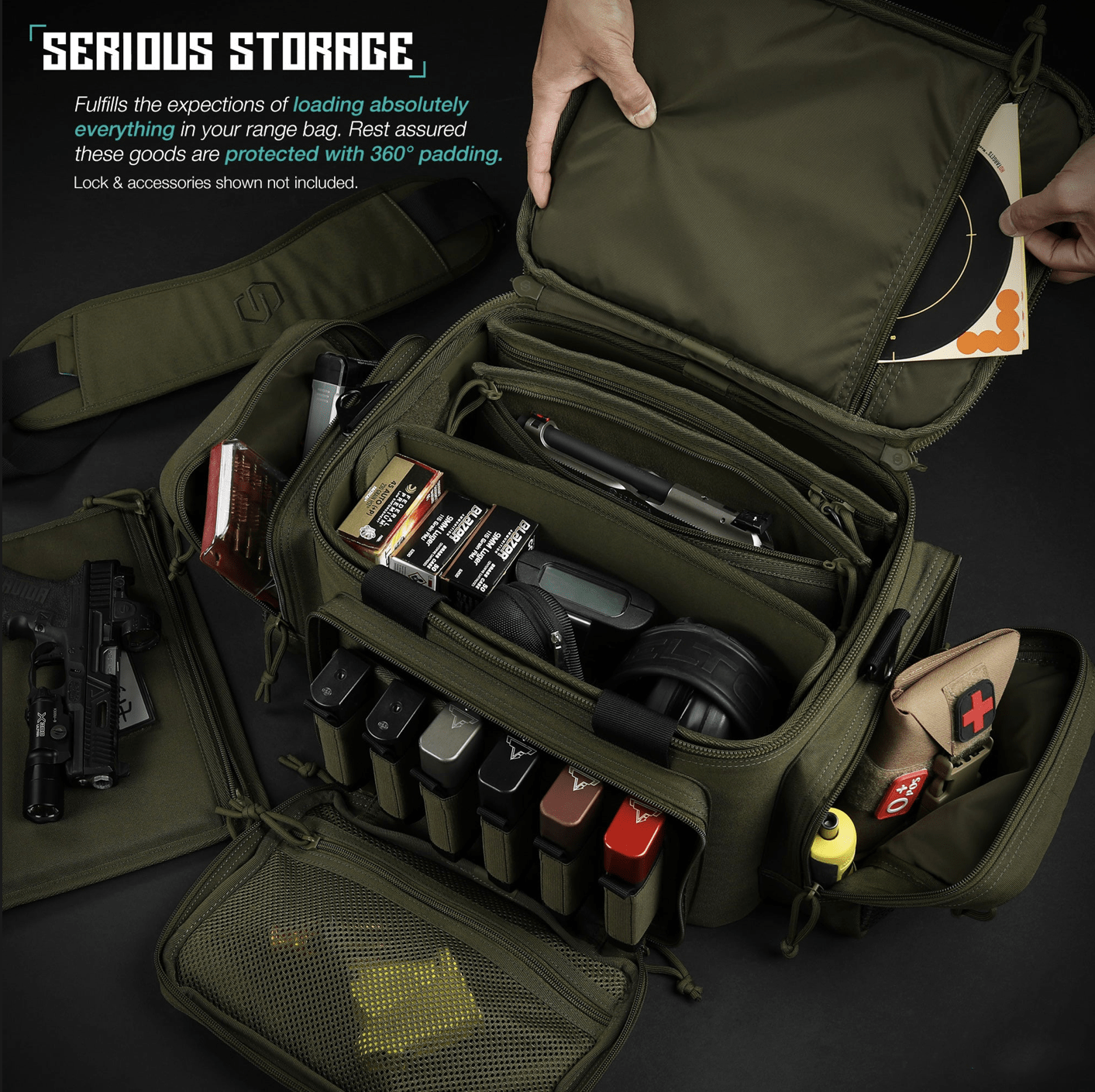 Specialist Range Bag Multicam Tactical Gear For Shooters