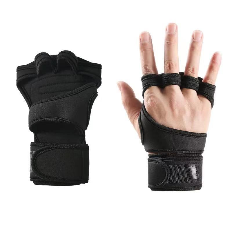 Unisex Weight Lifting Gloves Palm Protector for Training
