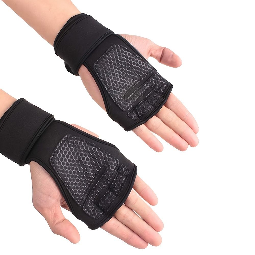 Unisex Weight Lifting Gloves Palm Protector for Training