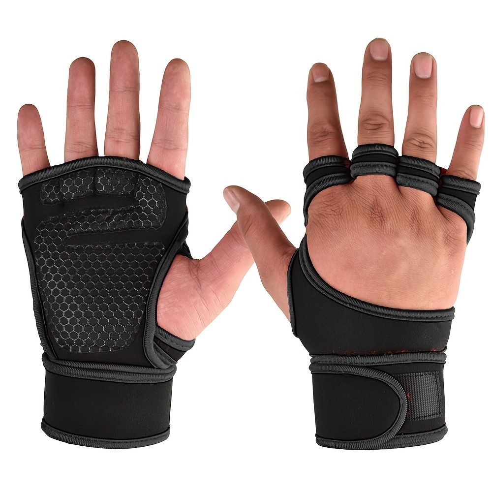 Unisex Weight Lifting Gloves Palm Protector for Training