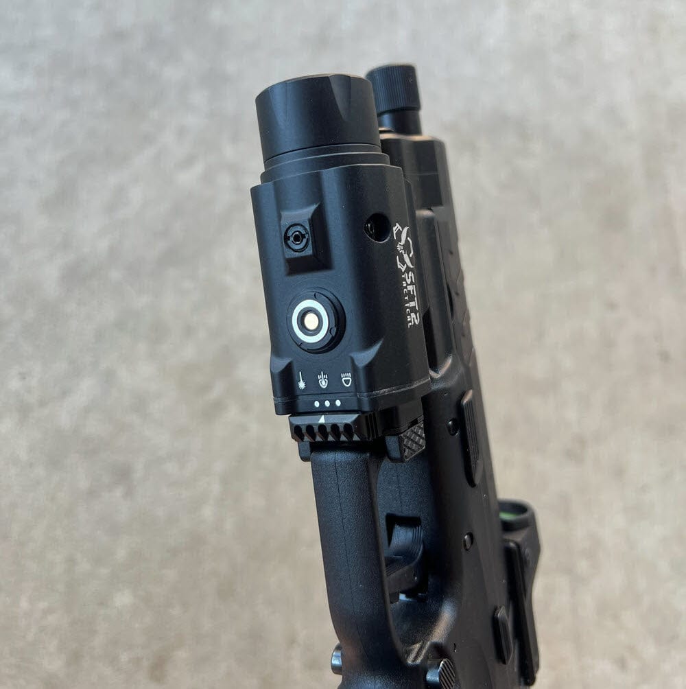 PM20 Tac Light Pistol Mounted Tactical Light 2000 Lumen
