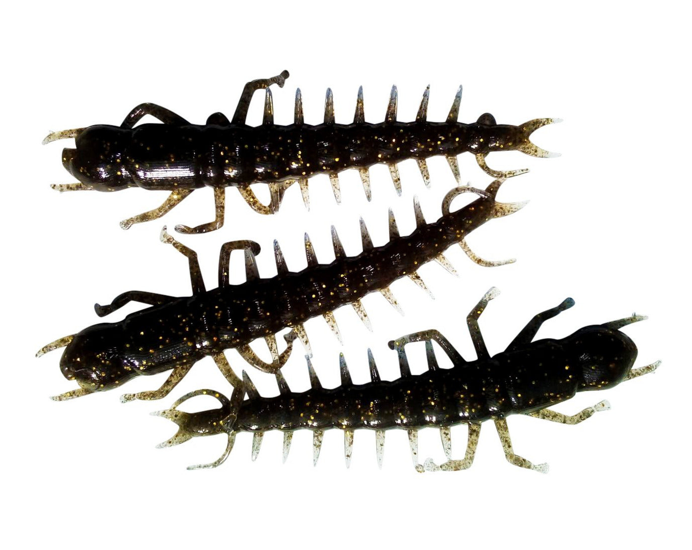 Custom Soft Plastic Hellgrammites Bait for Trout and Bass