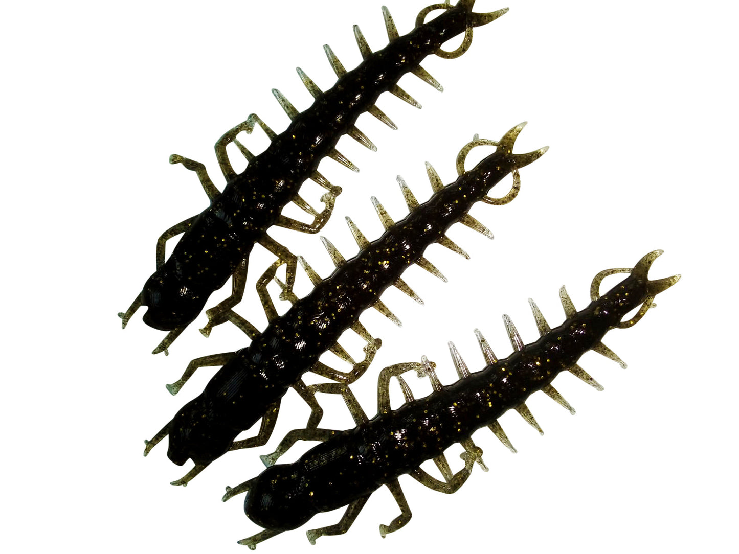 Custom Soft Plastic Hellgrammites Bait for Trout and Bass
