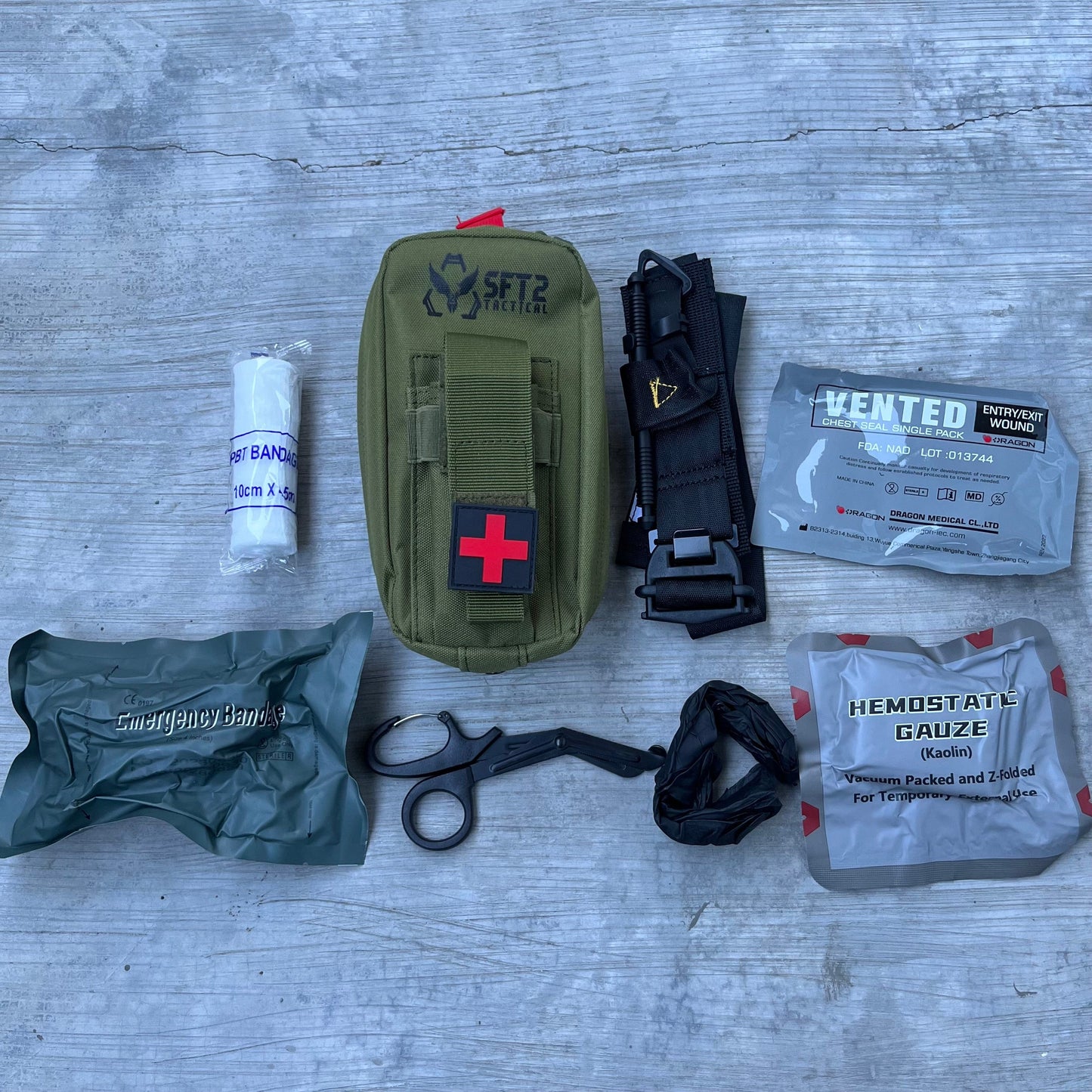 Essential IFAK HWC Rapid Response First Aid Kit for Trauma