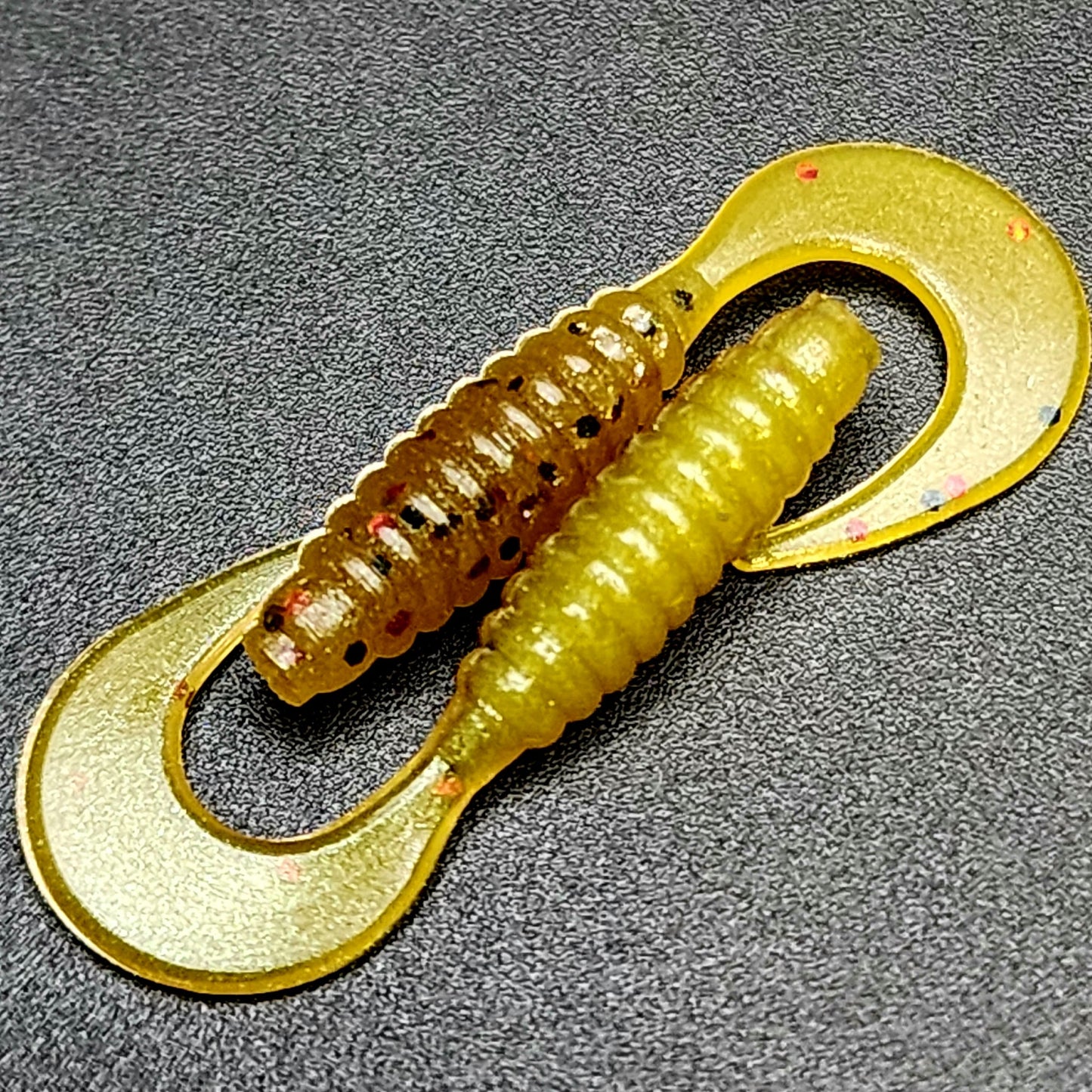 Tennessee Twister Micro Curl Tail Grub Creek Lure 1 Inch