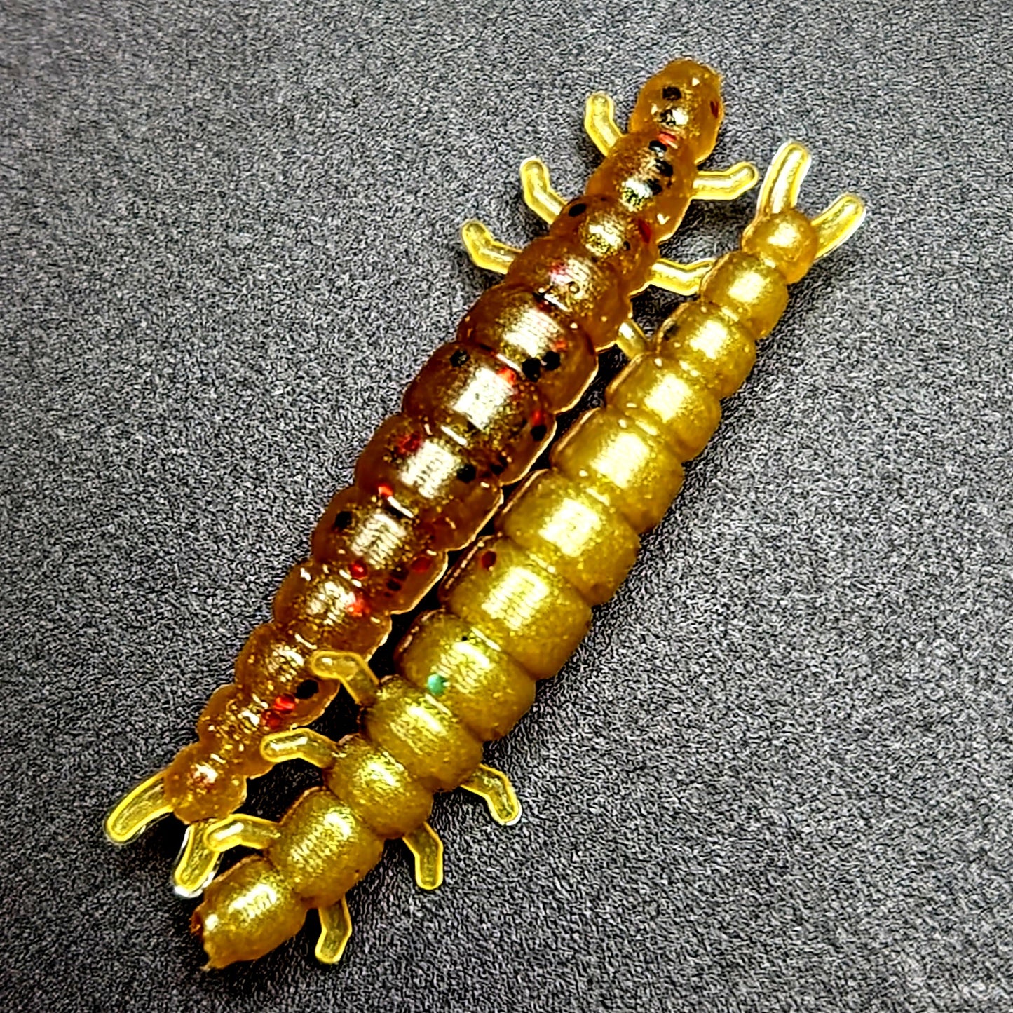 Stream Weaver Caddis Fly Larvae Pebble Encased 1.3 Inch