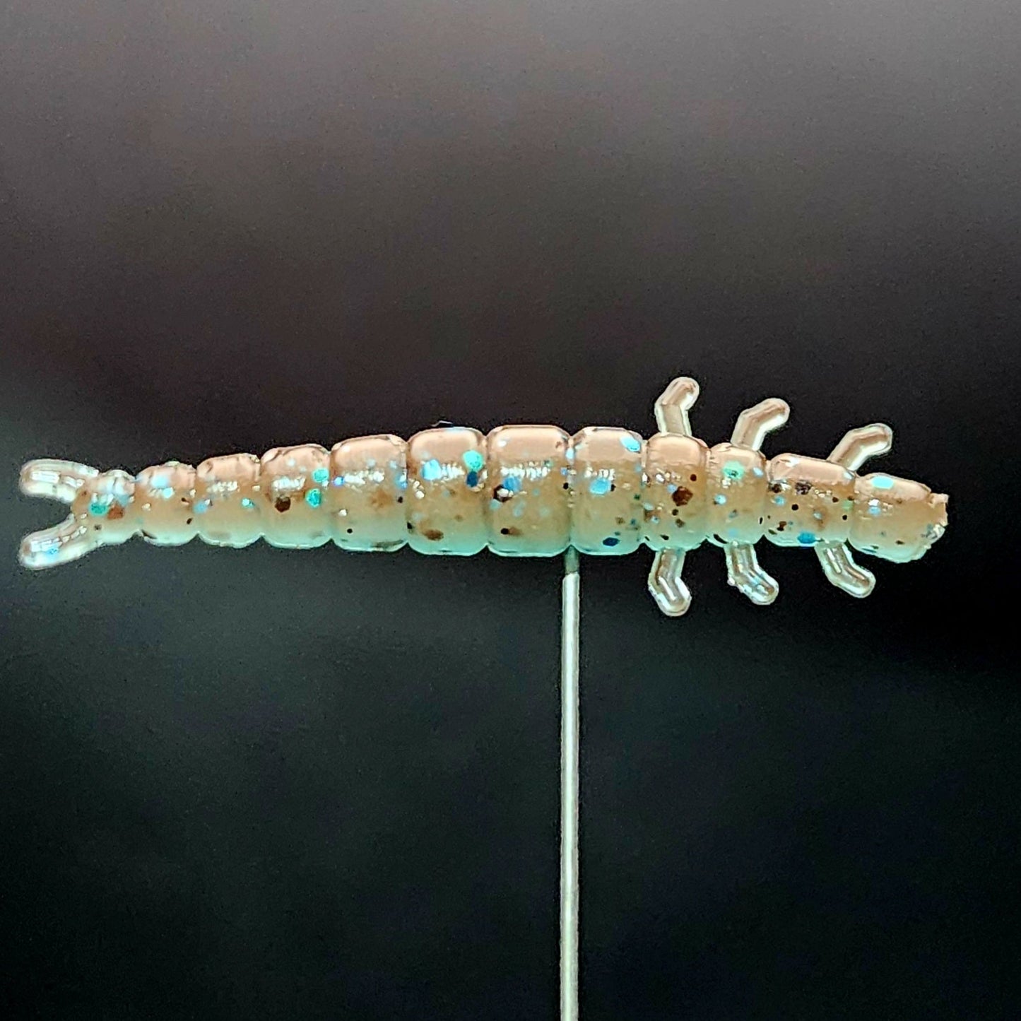 Stream Weaver Caddis Fly Larvae Pebble Encased 1.3 Inch