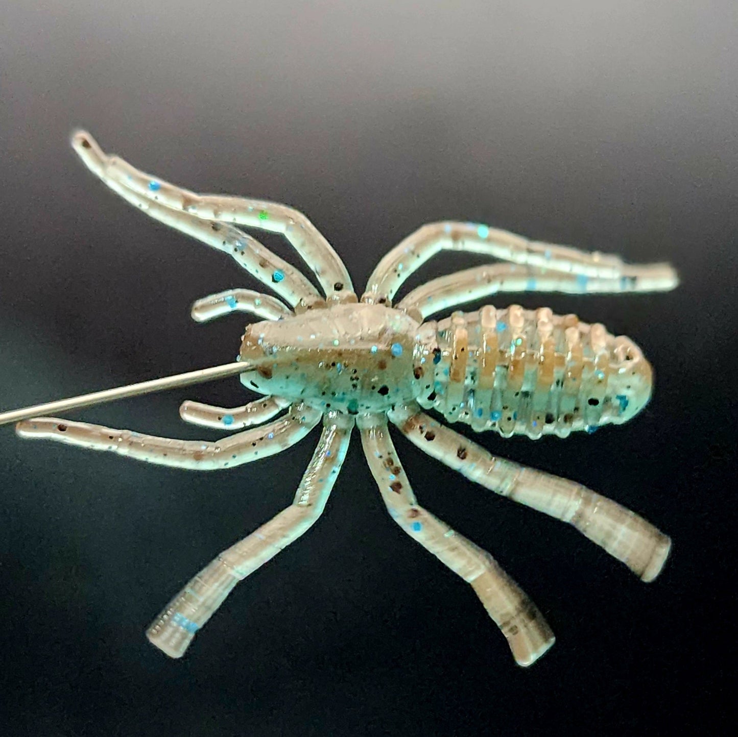 1 Inch Micro Spider Bait Writing Spider For Creek Fishing