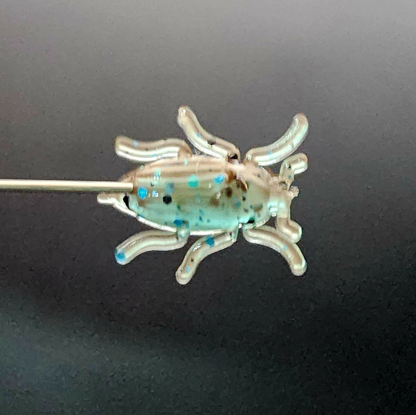 Toe Biter Micro Beetle Lure Half Inch Floating Soft Plastic