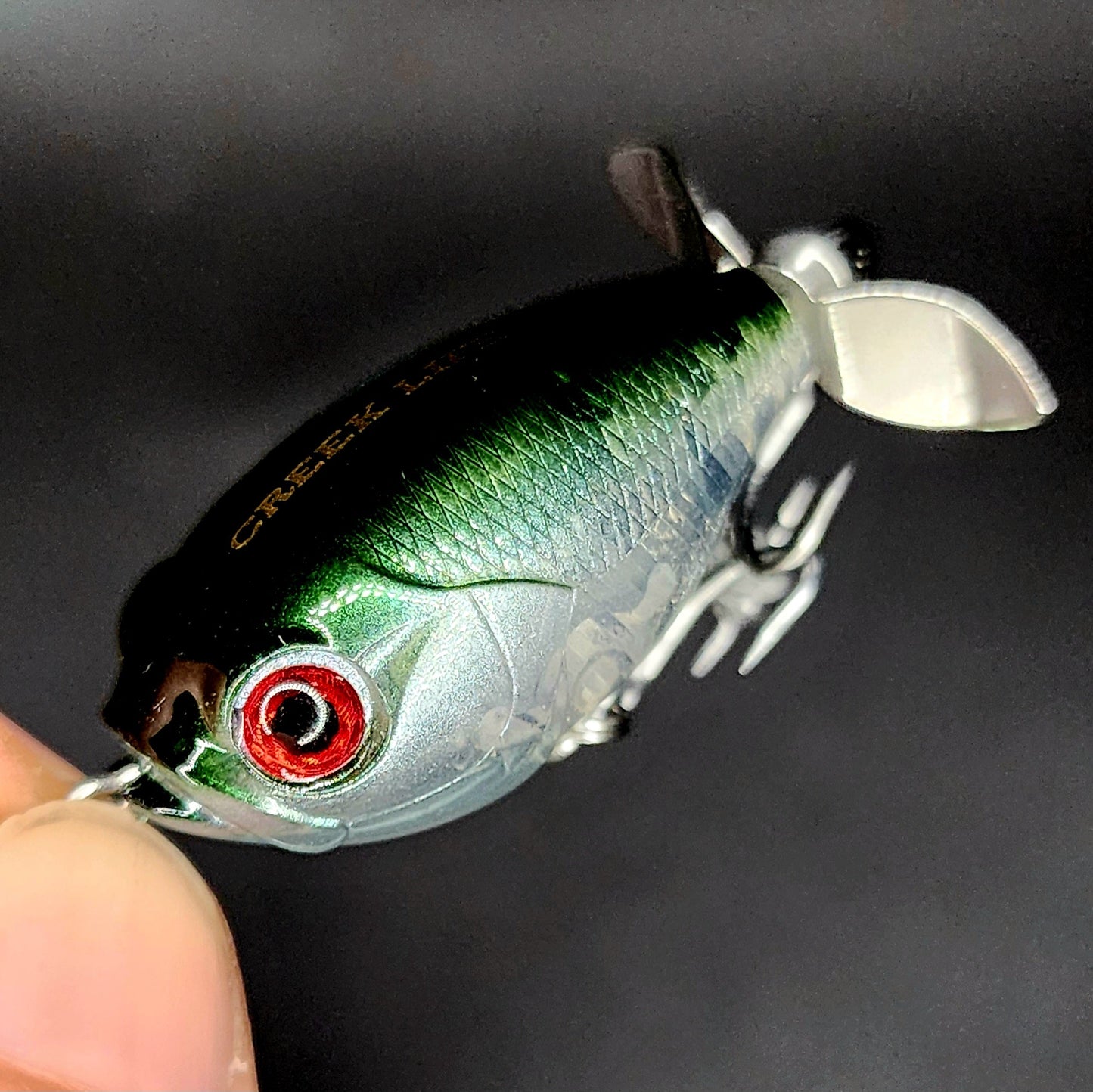 Hillbilly Plop 1.4 Inch Floating Micro Plopper Bait