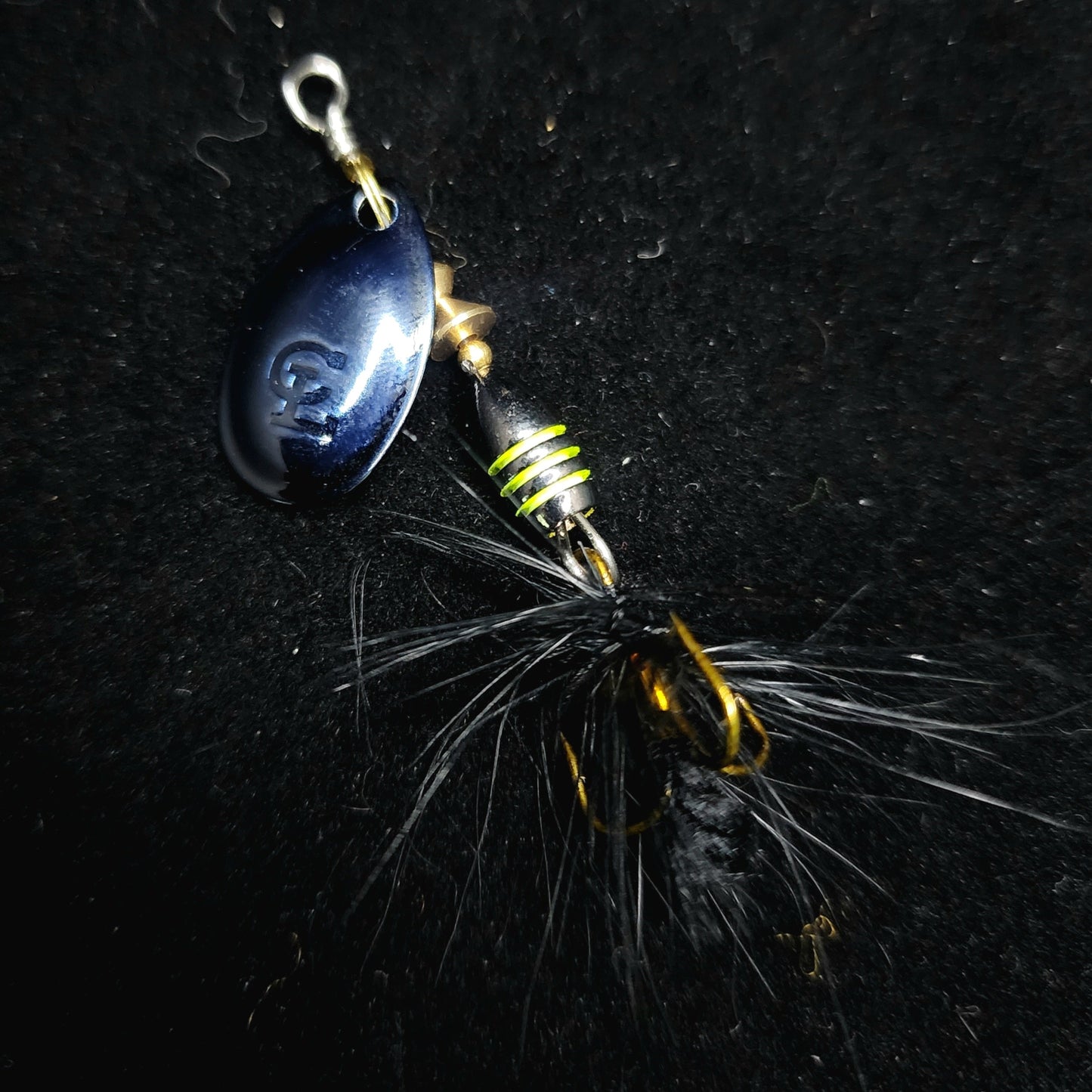 Tungsten Inline Spinner Spin N Grin One Eighth Ounce Lure