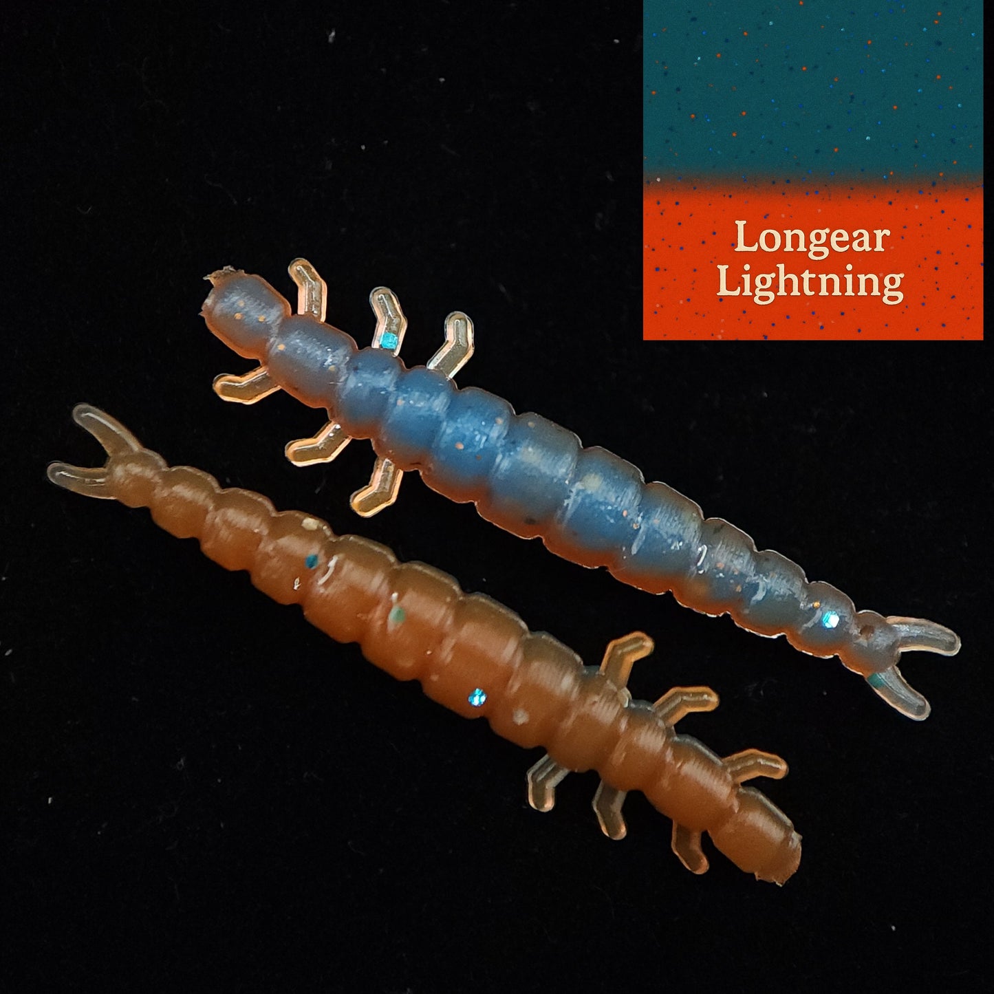 Stream Weaver Caddis Fly Larvae Pebble Encased 1.3 Inch