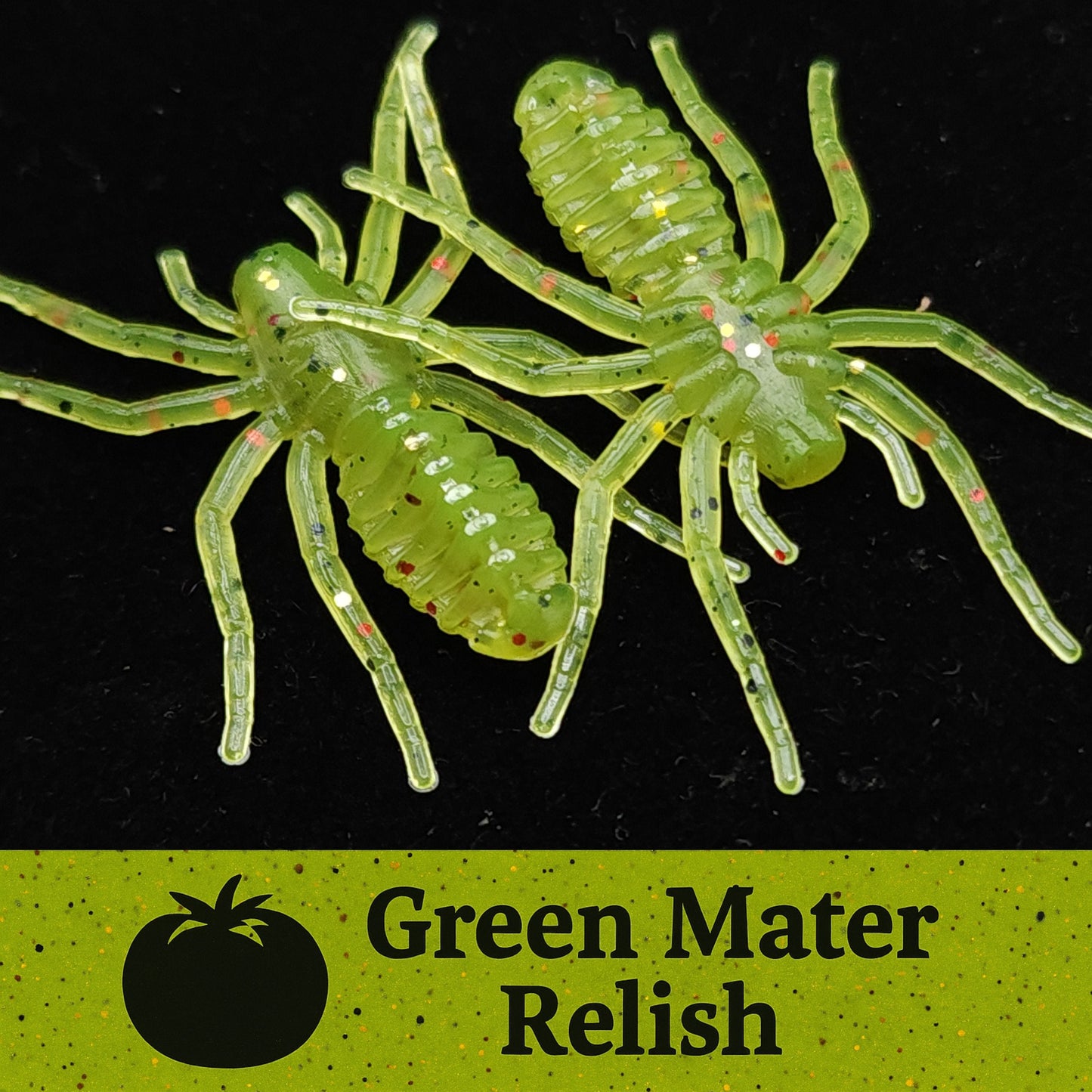 1 Inch Micro Spider Bait Writing Spider For Creek Fishing