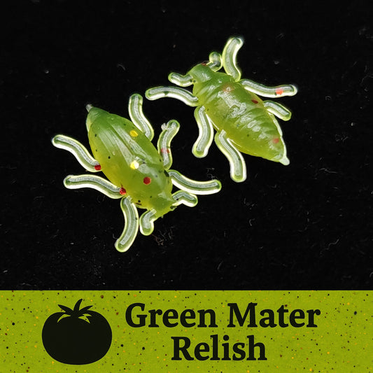 Toe Biter Micro Beetle Lure Half Inch Floating Soft Plastic