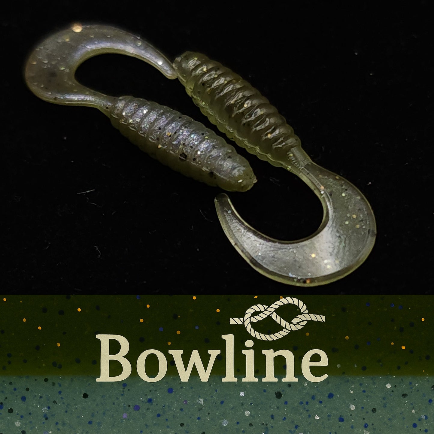Tennessee Twister Micro Curl Tail Grub Creek Lure 1 Inch