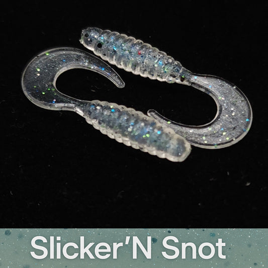 Tennessee Twister Micro Curl Tail Grub Creek Lure 1 Inch