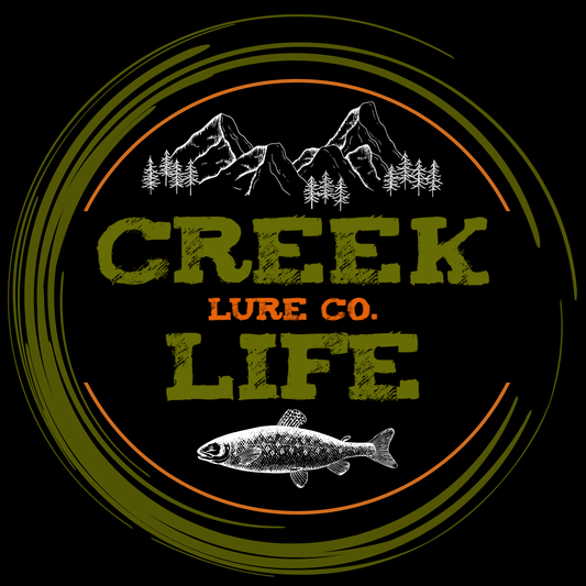 Transparent Creek Life Waterproof Stickers For Tackle Box