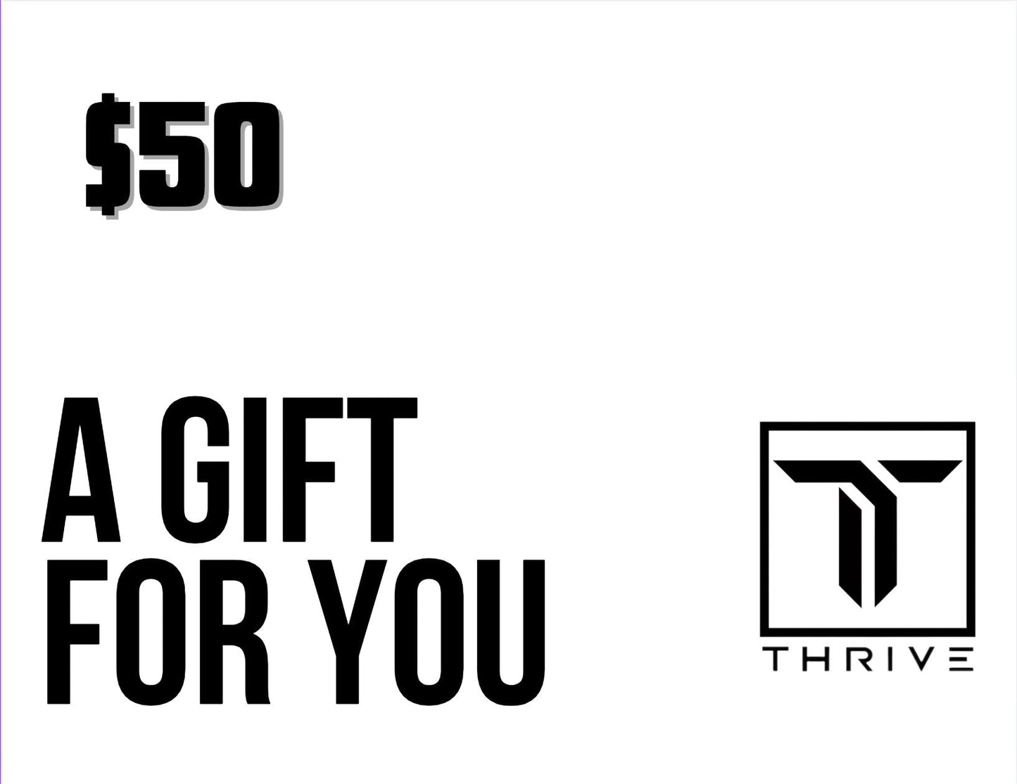 Thrive Pickleball Digital Gift Card Instant Email Delivery
