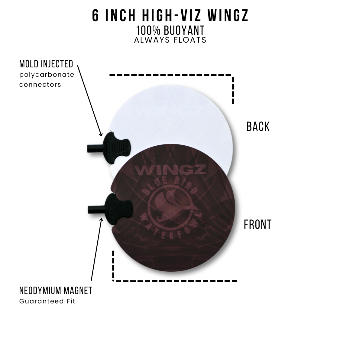 Avian X Powerflight Floating Replacement Wings For Decoys