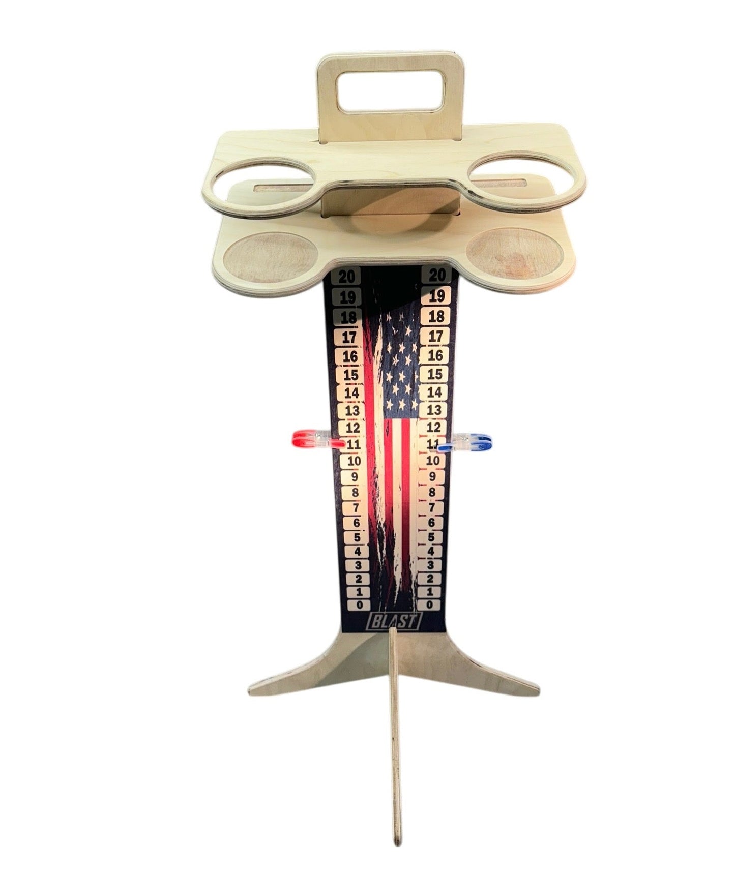 Army Burnt Flag Military Cornhole Set Weatherproof Outdoor