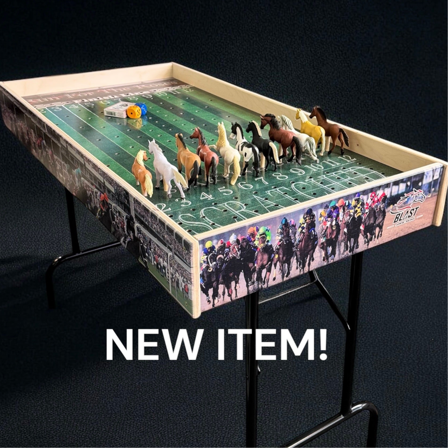 Less Than Perfect Jumbo Horse Game With Printed Rails