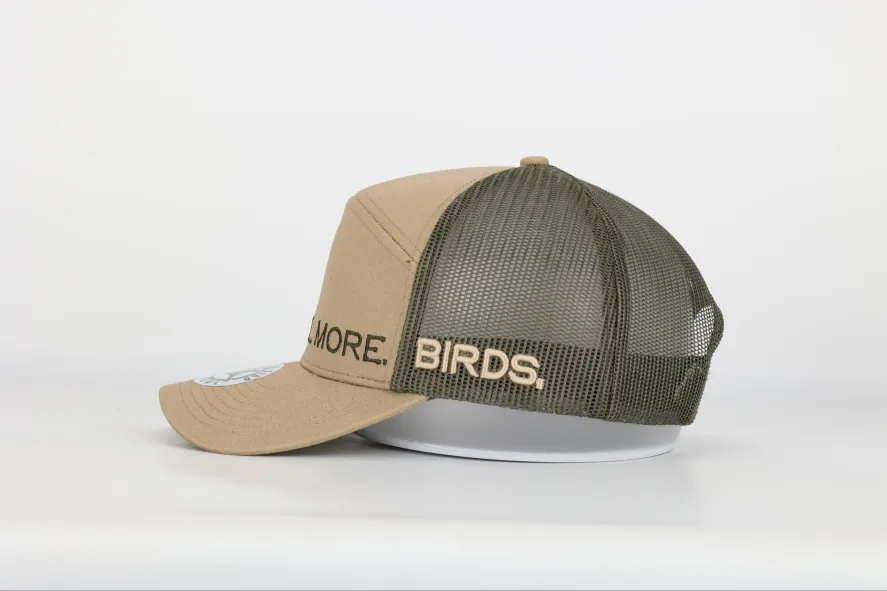 Blue Bird Waterfowl Hat With Custom Stitching And Logos