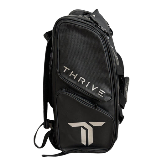 Elite Pro Tour Pickleball Bag With Shoe Bag Black Vegan